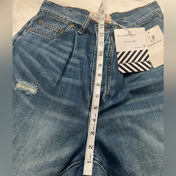 NWT Free People SR vs. SANDRINE ROSE “the virgin label”, Los Angeles Denim - Picture 9 of 10